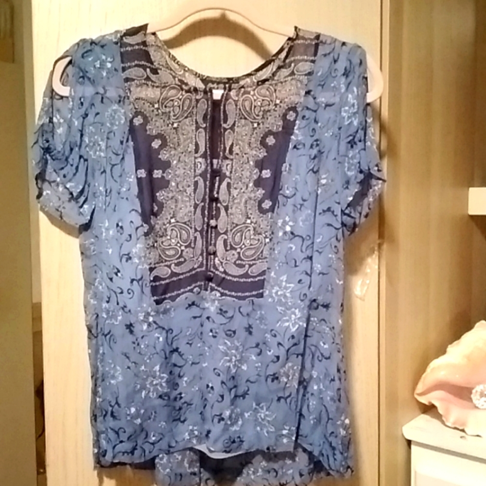 Lucky Brand Duble Top sz S